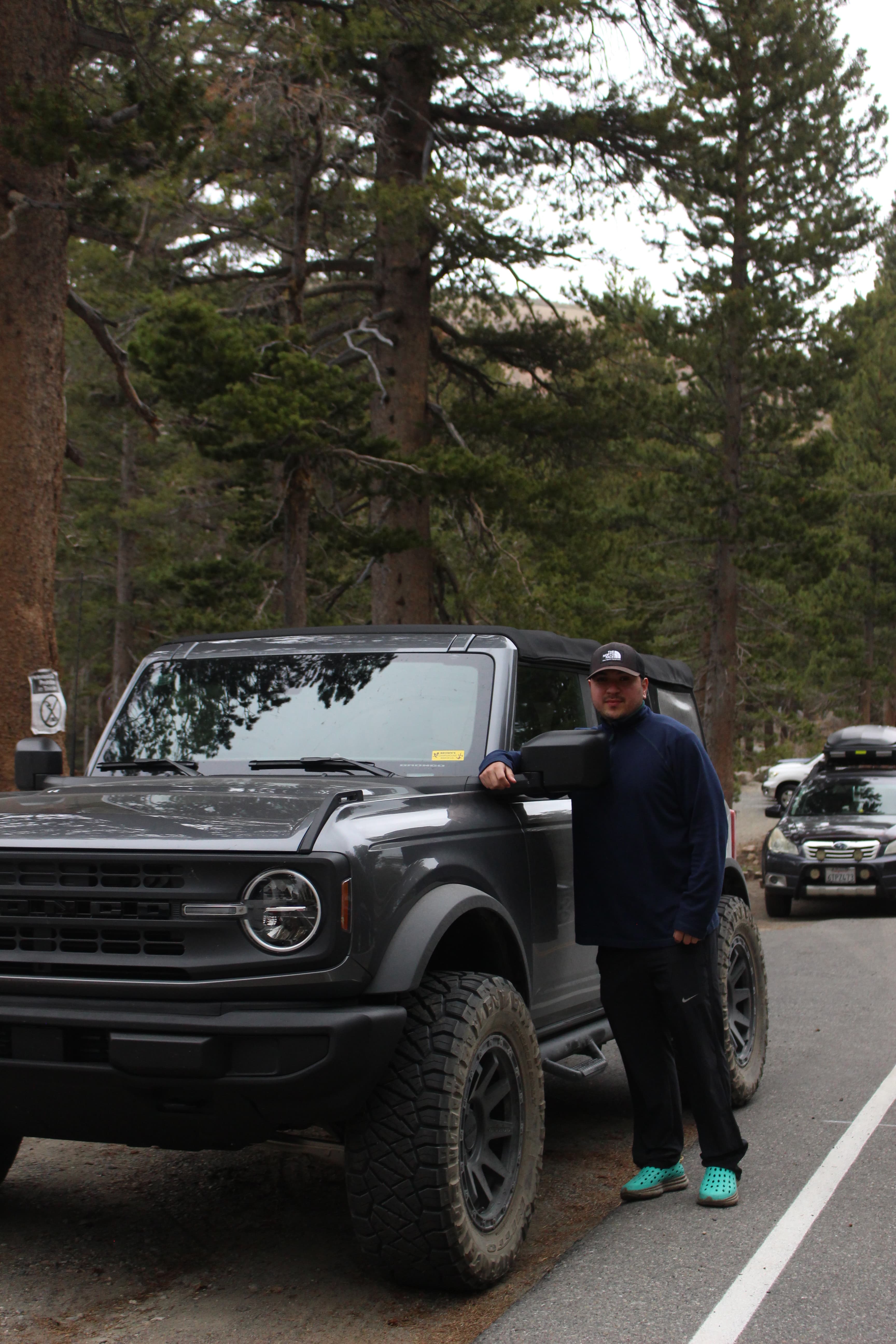 Picture of me standing next to my bronco truck